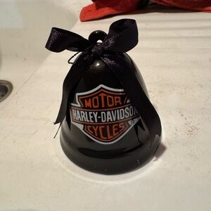 Harley-Davidson Black Bell with Ribbon